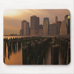 Mousepad Fulgor de por do sol durante céus tormentosos