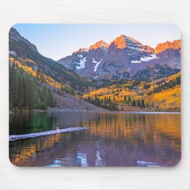 Mousepad Fulgor marrom de Bels Alpen (Frente)