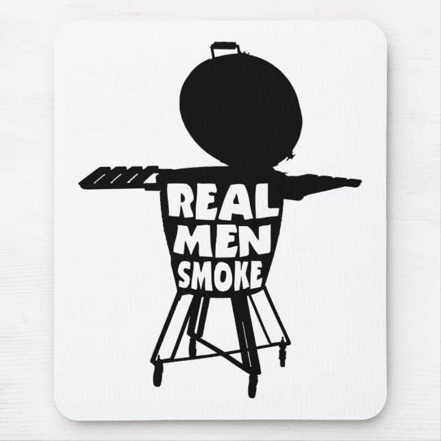 MOUSEPAD FUMAÇA REAL DE HOMENS (Frente)