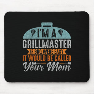 Mousepad Fumador De Churrascos Engraçado Sou Um Homens De G