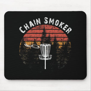 Mousepad Fumante Compulsivo Camisa de Golfe de Disco Engraç