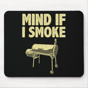 Mousepad Fumar Para Pais Masculinos Churrasco De Carne Comi