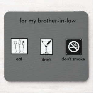 Mousepad Fumo da parada da Bro-Em-Lei!