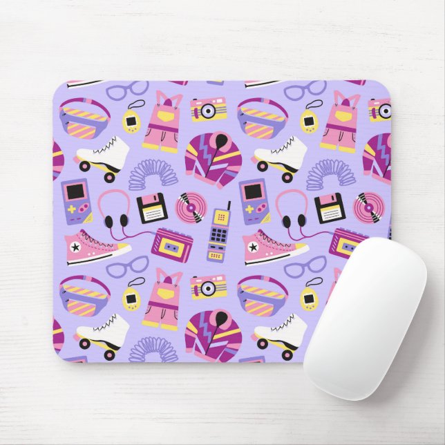 Mousepad Fun retro 90s nostalgia – Y2K tech and clothing (Com mouse)