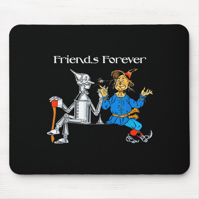 Mousepad Fun Tee Shirt Friends Forever Wizard Of Oz Ecrow  (Frente)