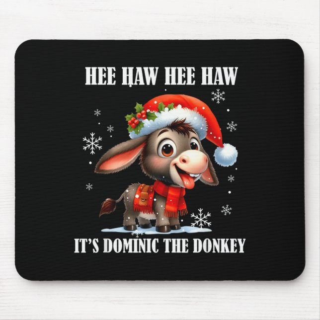 Mousepad Fun Ugly Christmas Traditions Celebration Funny Ch (Frente)