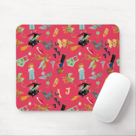 Mousepad Fun Wizard of Oz on red children's design