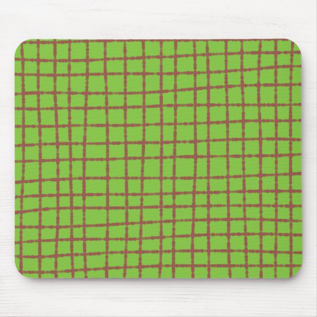 Mousepad Funcionalidade Elegante de Padrão de Verificação V (Frente)