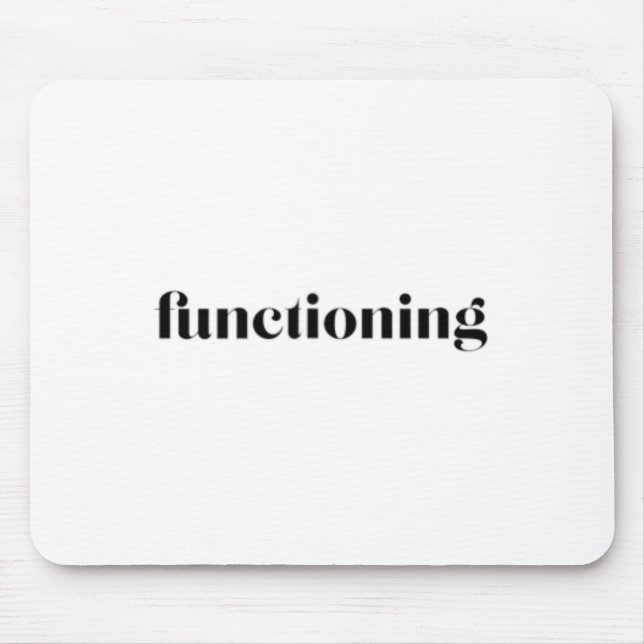 Mousepad Funcionamento da Consciência da Saúde (Frente)