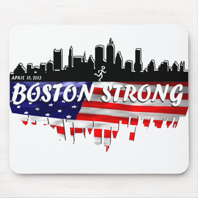 Mousepad Funcionamento forte de Boston (Frente)