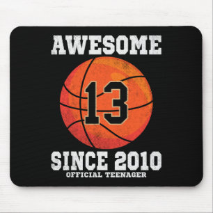 Mousepad Funcionário de 13 Birthday Bysketbyll Fan 13 Anos