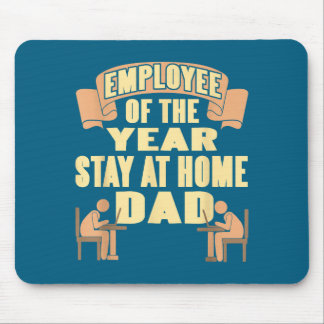 Mousepad Funcionário Do Ano Pai Em Casa Humor Engraçado