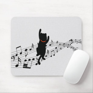Mousepad Funcionarios de Música de Subida de Gato