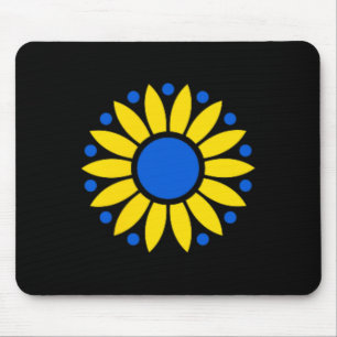 Mousepad Fundação Liberdade Ucrânia Impressão Com A Flor O