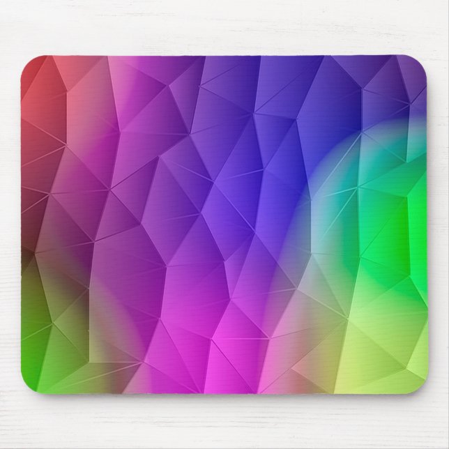Mousepad Fundo abstrato colorido (Frente)