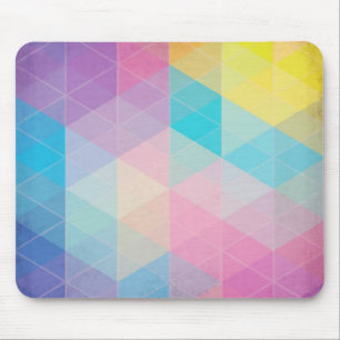 Mousepad Fundo abstrato colorido dos triângulos