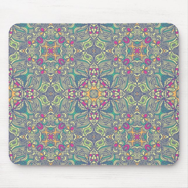 Mousepad Fundo abstrato do vintage (Frente)