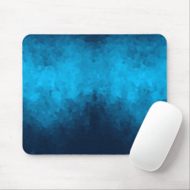 Mousepad Fundo Azul Cristalizado por abstrato
