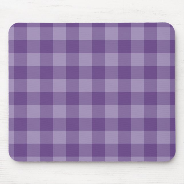Mousepad Fundo checkered violeta (Frente)