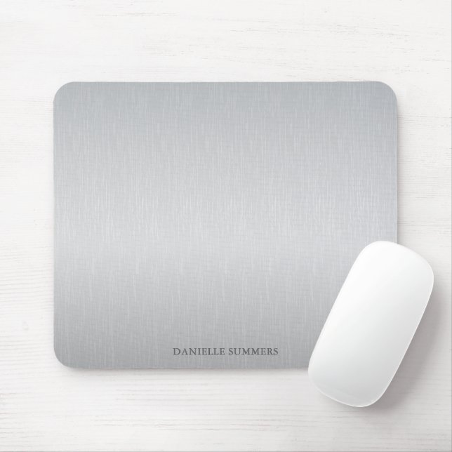 Mousepad Fundo cinza claro personalizado (Com mouse)