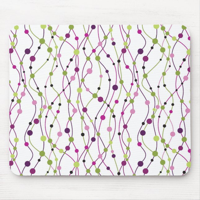 Mousepad Fundo colorido do ponto (Frente)