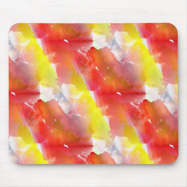 Mousepad fundo de aquarela de textura Design (Frente)
