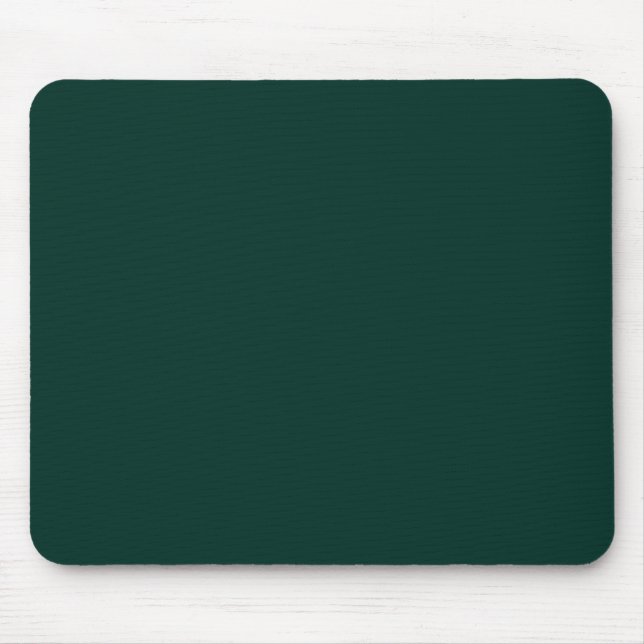 Mousepad Fundo de Cor Sólida Verde da Floresta Escura Agave (Frente)