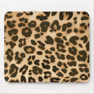 Mousepad Fundo de impressão do Leopard