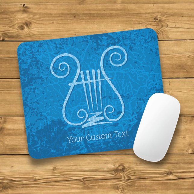 Mousepad Fundo de Lira Azul (Criador carregado)