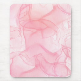 Mousepad Fundo de mármore rosa, bloco de fundo de arte flui