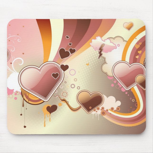 Mousepad Fundo denominado do design (Frente)