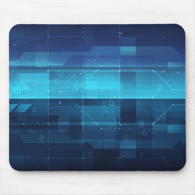 Mousepad Fundo digital da alta tecnologia (Frente)