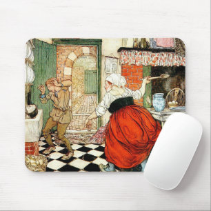 Mousepad Fundo do desenhar de mão artístico Multicoloração