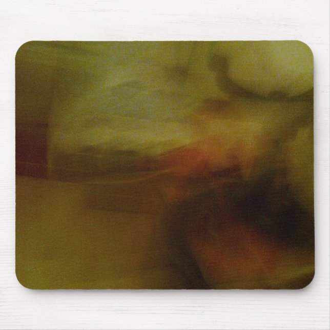 Mousepad Fundo do desfoque castanho (Frente)