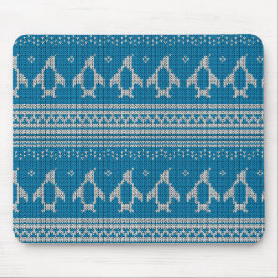 Mousepad Fundo feito malha azul