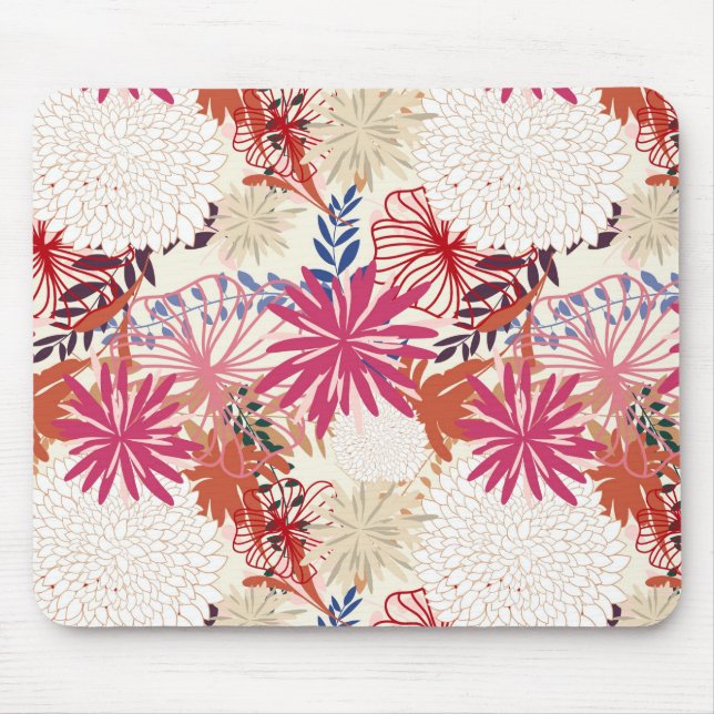 Mousepad Fundo floral 3 (Frente)