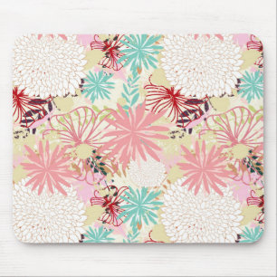 Mousepad Fundo floral 4