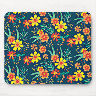 Mousepad Fundo Floral Belo Design-46566