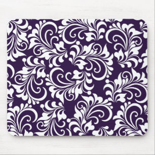 Mousepad fundo floral decorativo