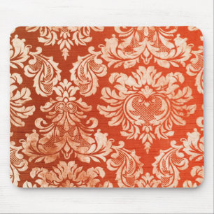 Mousepad Fundo floral do papel de parede do vintage