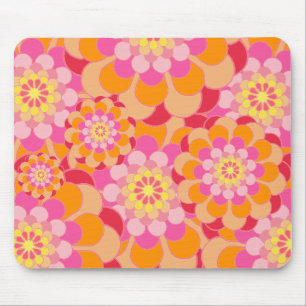 Mousepad Fundo Floral Melon Shades