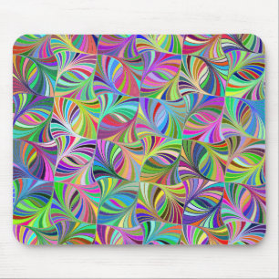 Mousepad Fundo Geométrico Abstrato Prismático