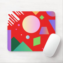 Fundo geométrico moderno em cores gradativas Verme