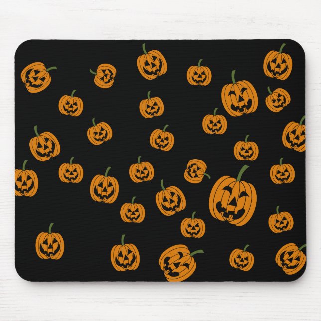 Mousepad Fundo Jack O' Lanternas (Frente)
