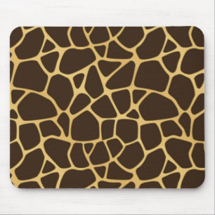 Mousepad Fundo manchado girafa