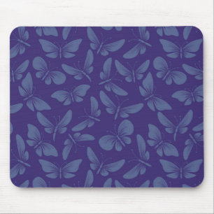 Mousepad fundo noturno das borboletas