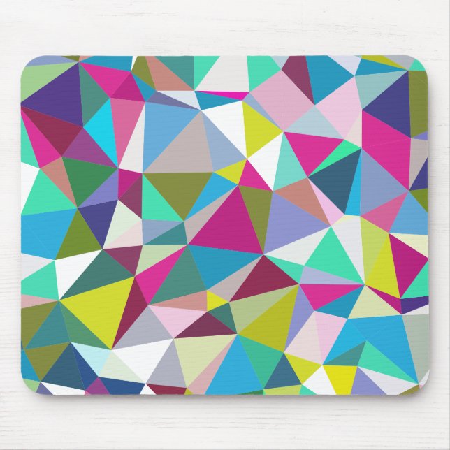 Mousepad Fundo Triangular Prismático (Frente)