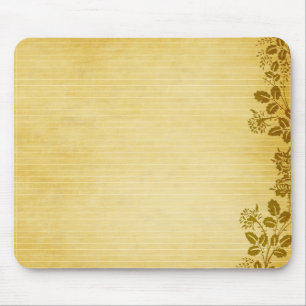 Mousepad Fundo velho do papel de nota