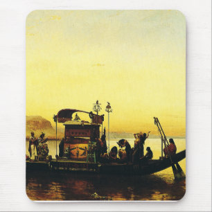 Mousepad Funeral de uma Múmia no Nilo por Frederick Arthur