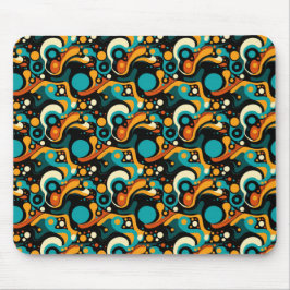Mousepad Funk abstrato Retro